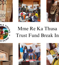Mme Re Ka Thusa Trust Fund